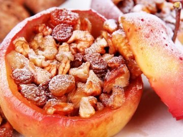 запеченные яблоки