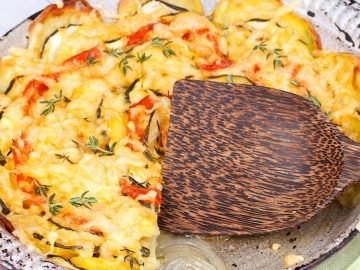 запеканка с баклажанами