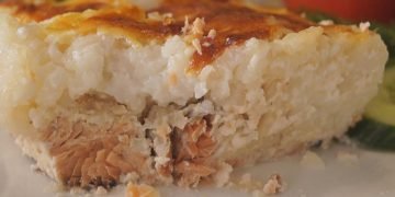 Запеканка с рыбой