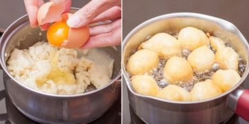 Французские заварные пончики