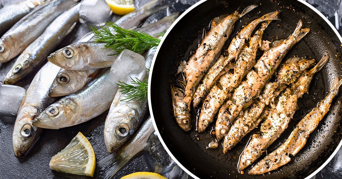 жареная мойва