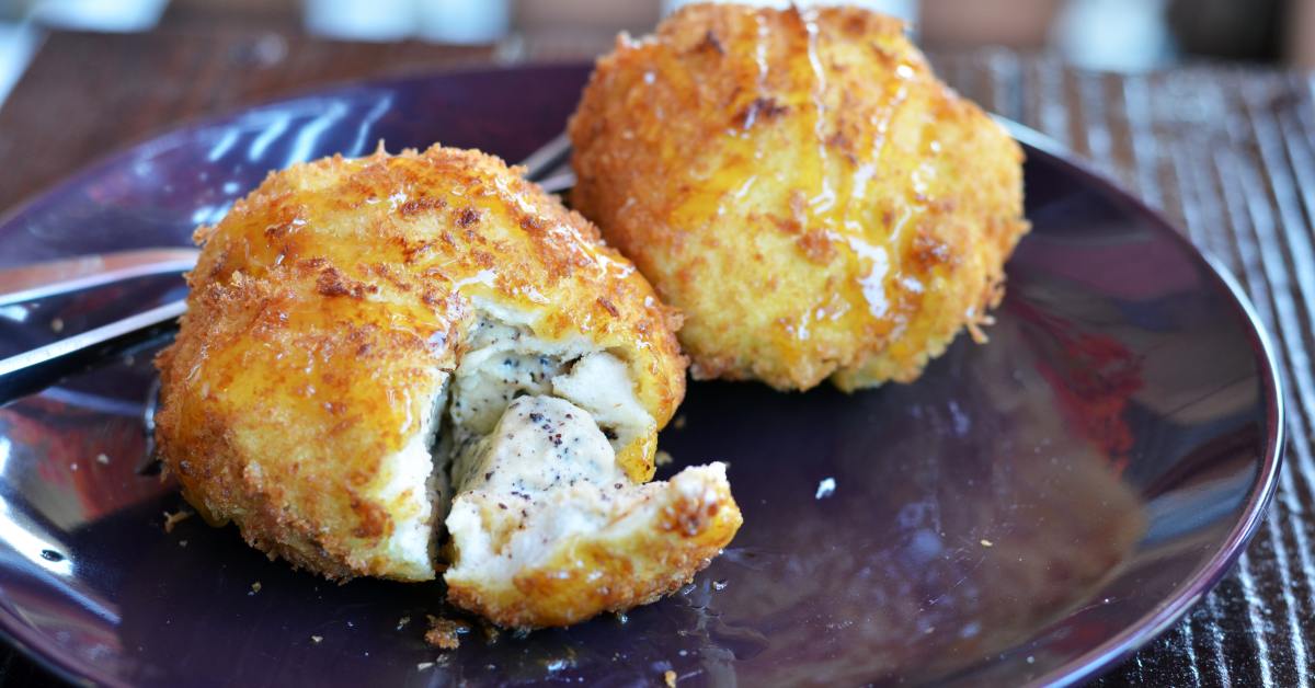 Жареное мороженое