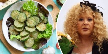 жареные огурцы