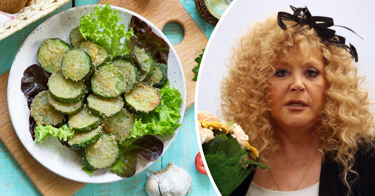 жареные огурцы