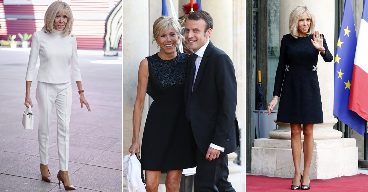 Жена президента Макрона
