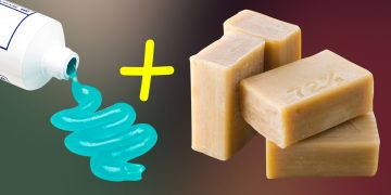 зубная паста с хозяйственным мылом